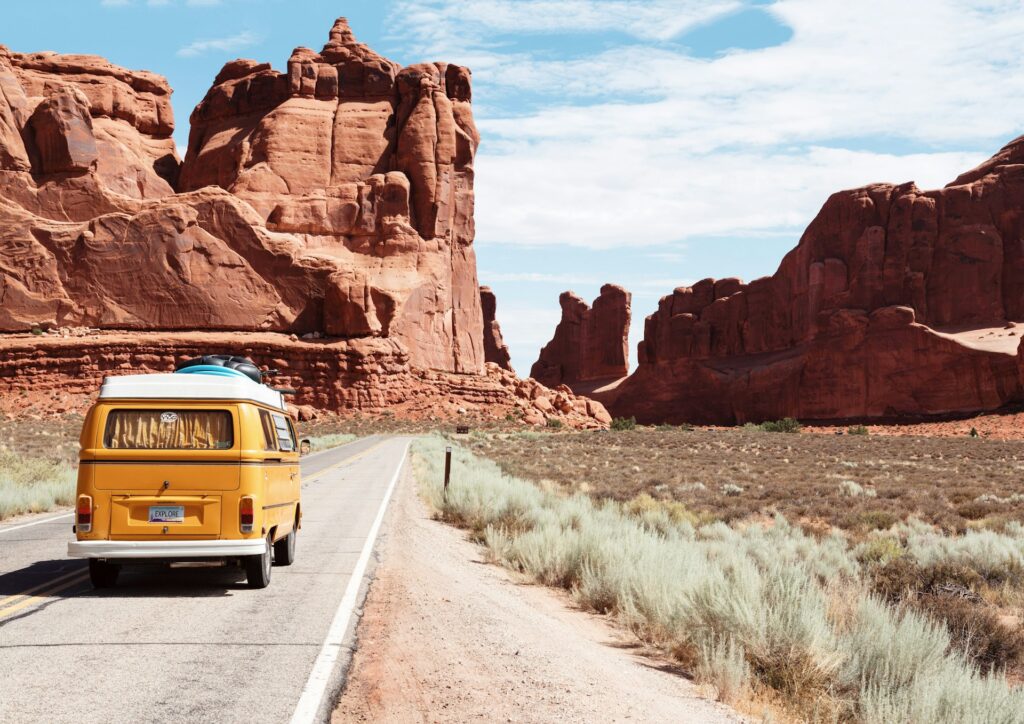 rv roadtrip in summer